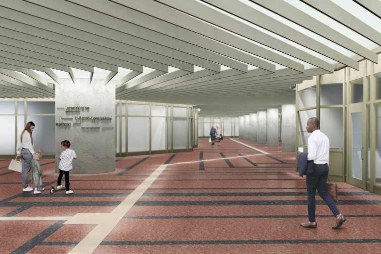 Lorenzer Passage Visualisierung